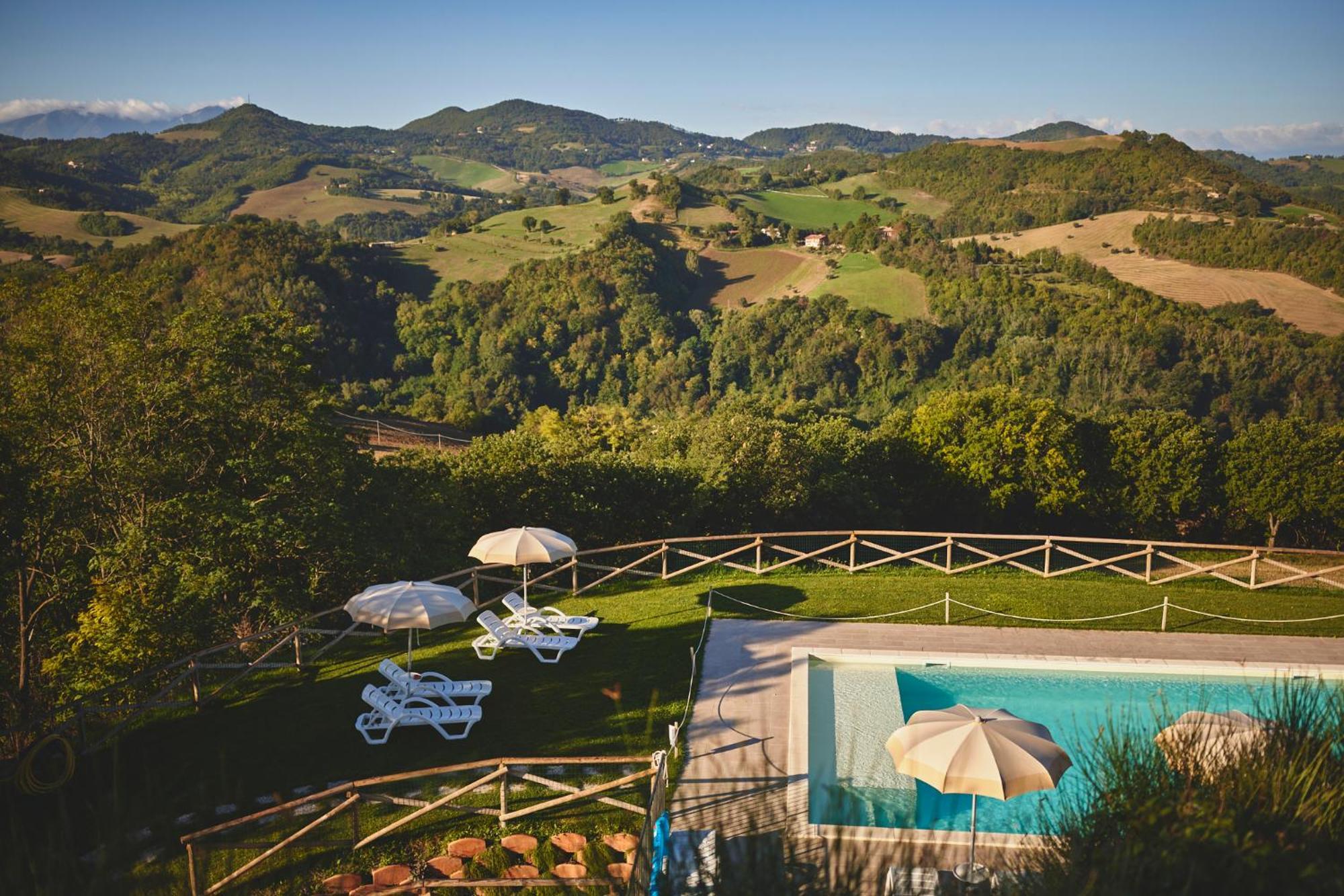 Country House Ca'Balsomino Hostal Urbino Exterior foto