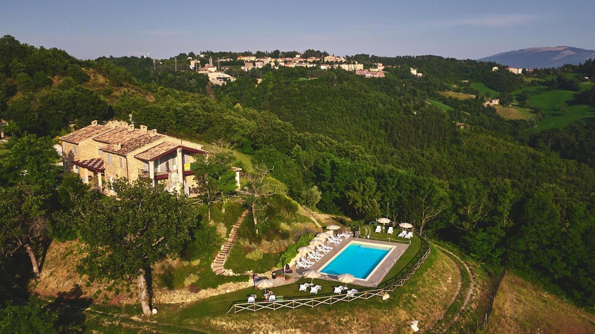 Country House Ca'Balsomino Hostal Urbino Exterior foto