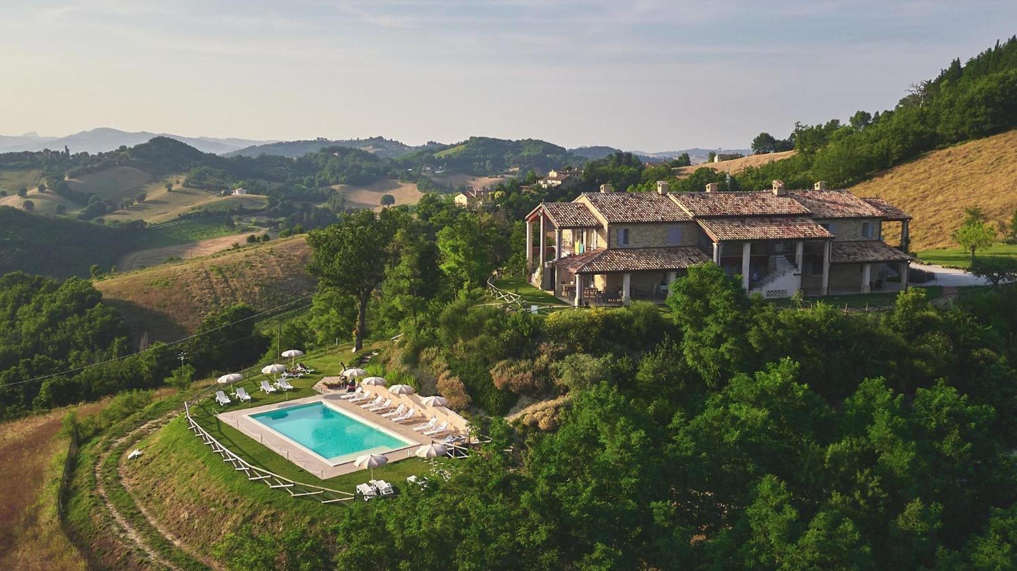 Country House Ca'Balsomino Hostal Urbino Exterior foto